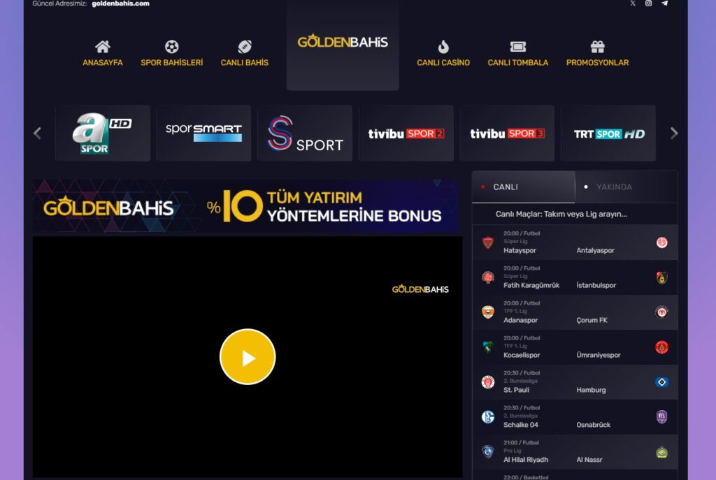 Goldenbahis TV